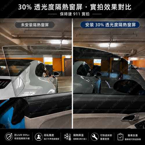Carbon Shield系列 全車3窗 （雙門跑車如911 等）